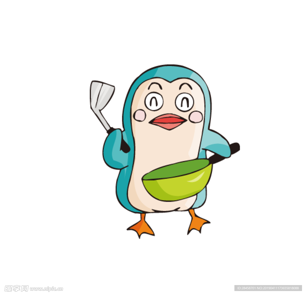 卡通鸭