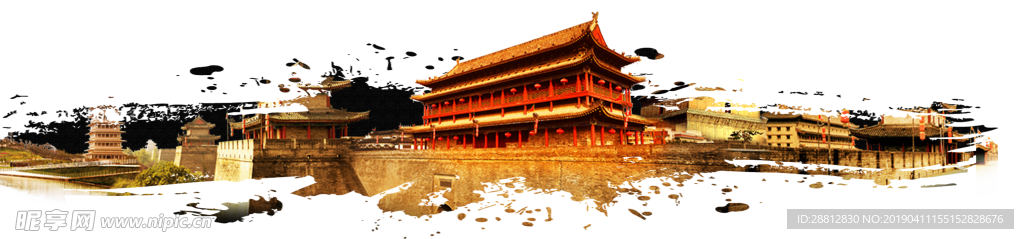 西安地标元素