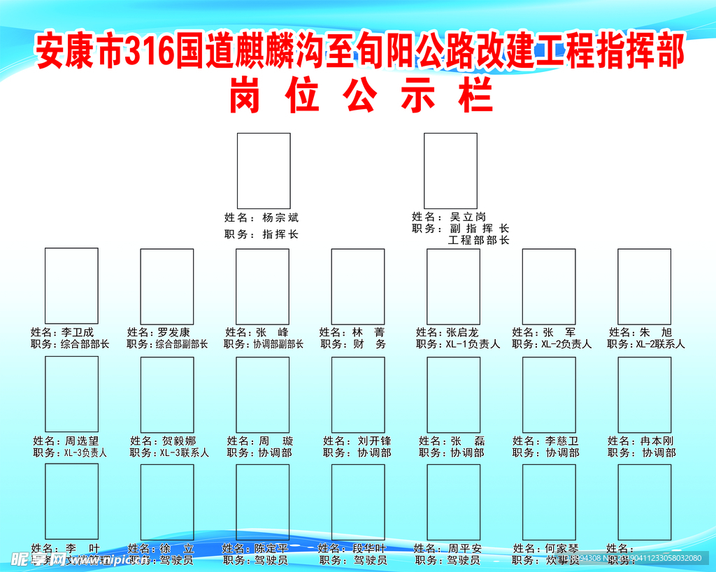 岗位公式栏