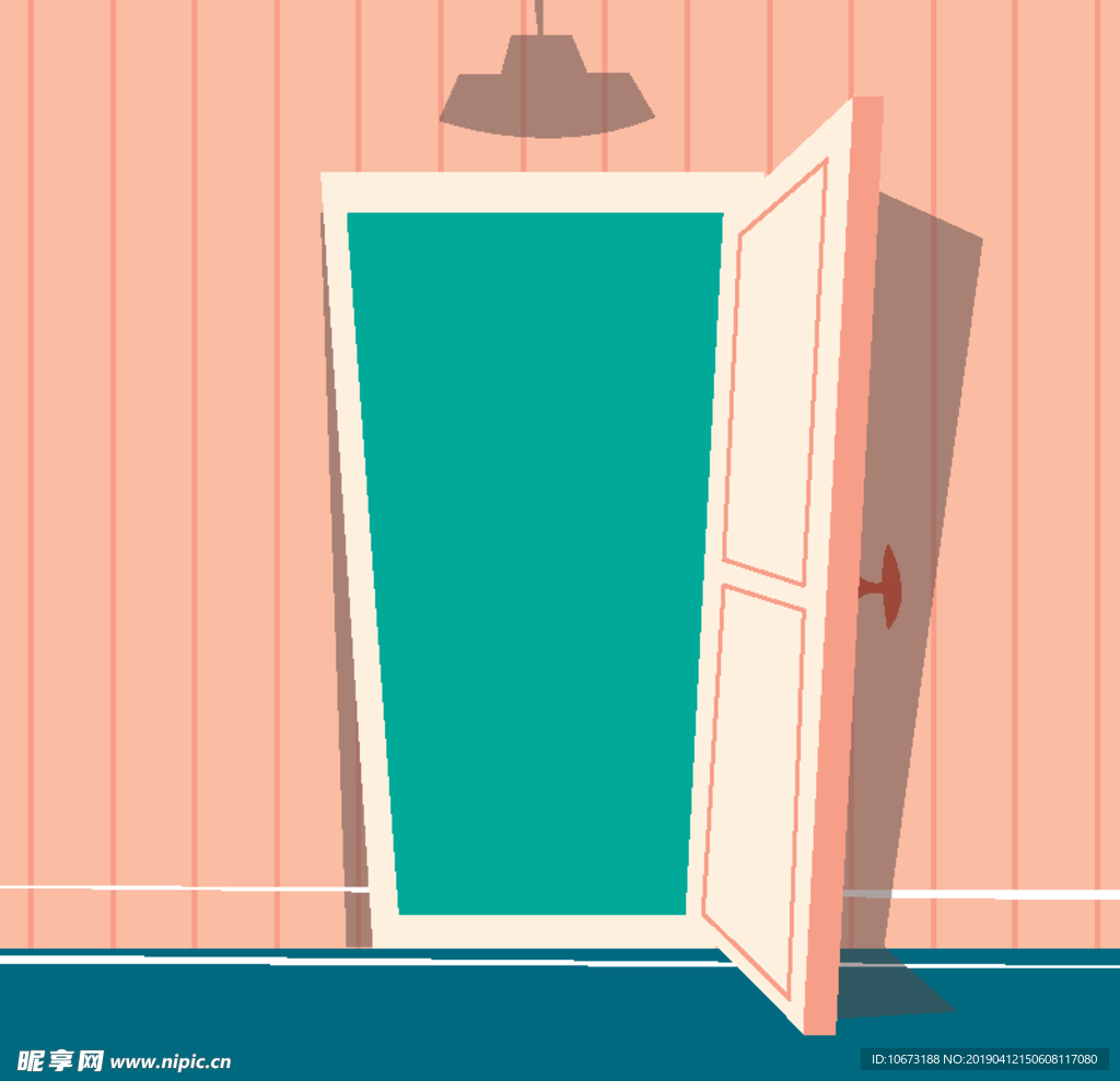 矢量门设计图__广告设计_广告设计_设计图库_昵图网