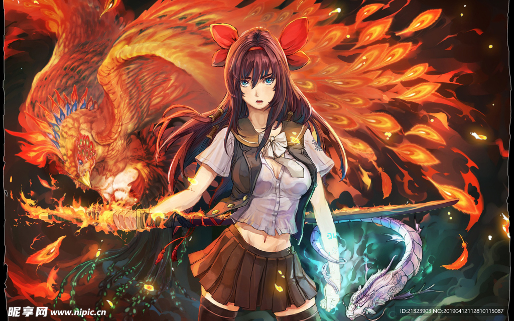 美女