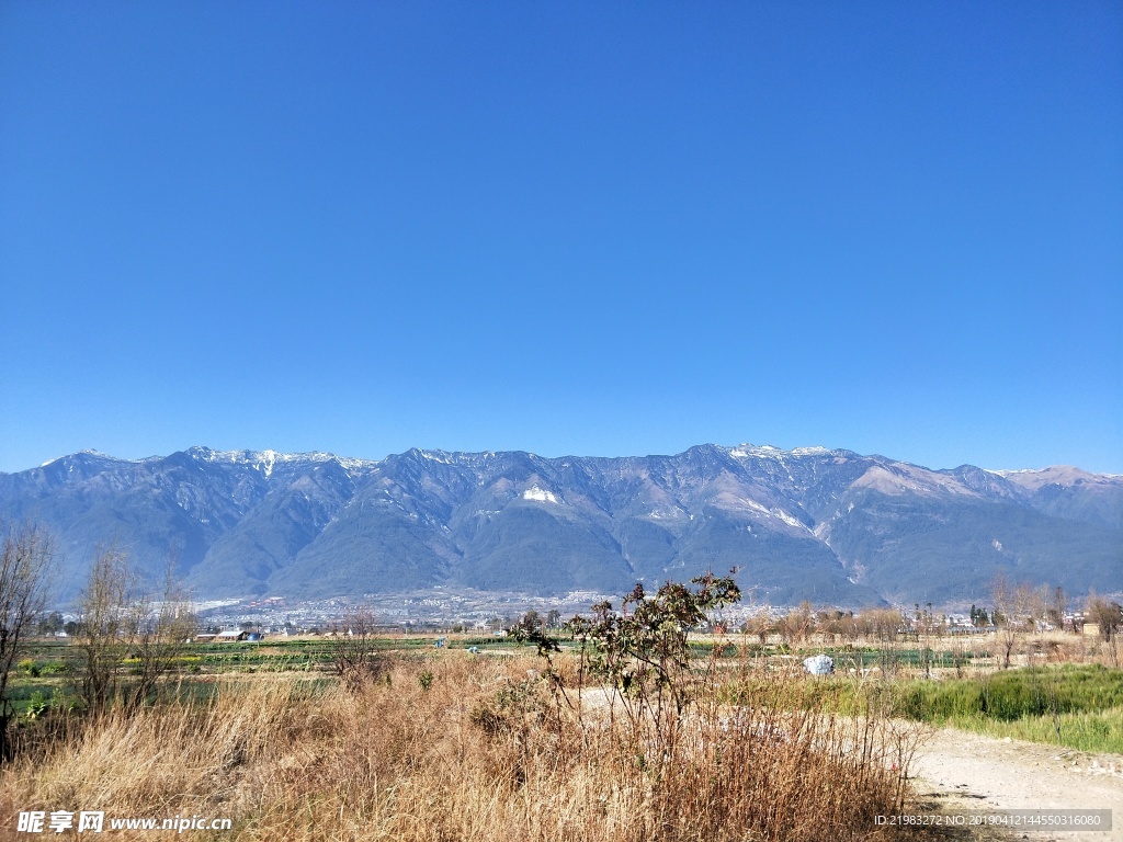 大理洱海 田园风光 自然风光