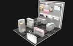 3d展览设计 展台设计 简洁