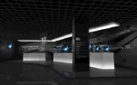 3d展览设计 展台设计 简洁