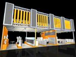 3d展览设计 展台设计 简洁