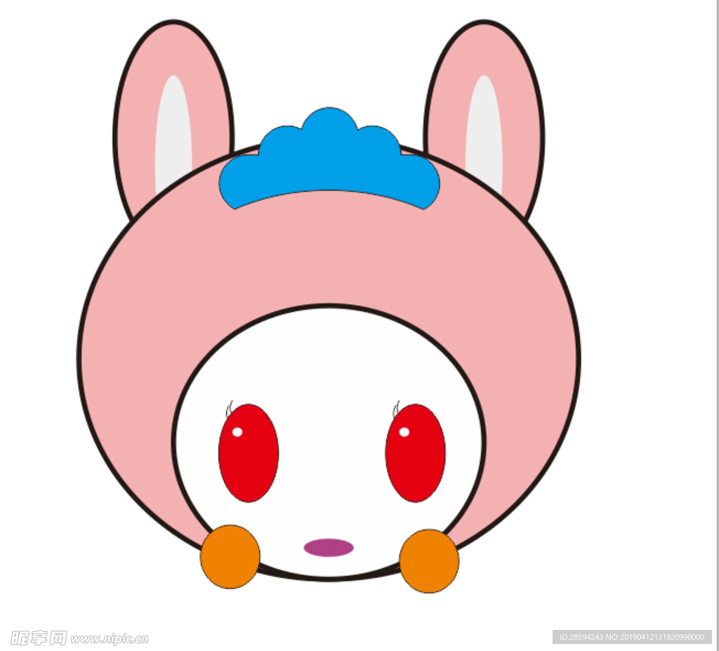卡通兔子