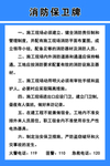 消防保卫牌
