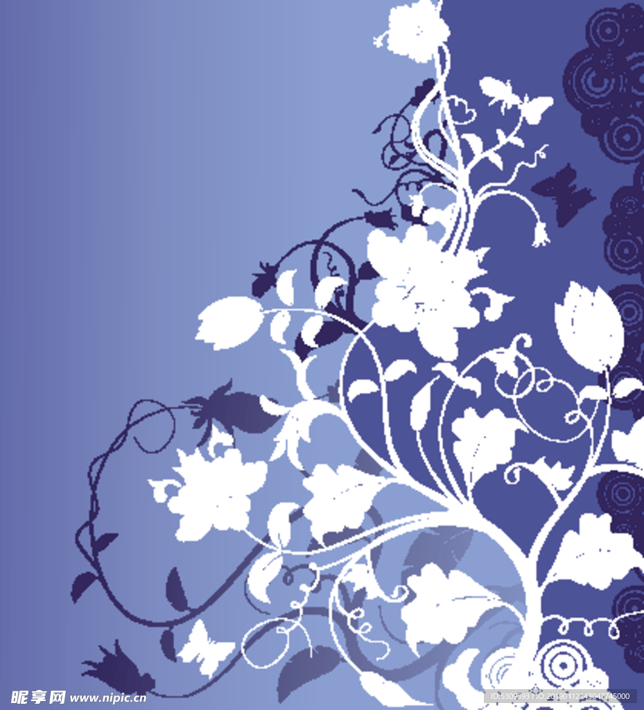 欧美花纹