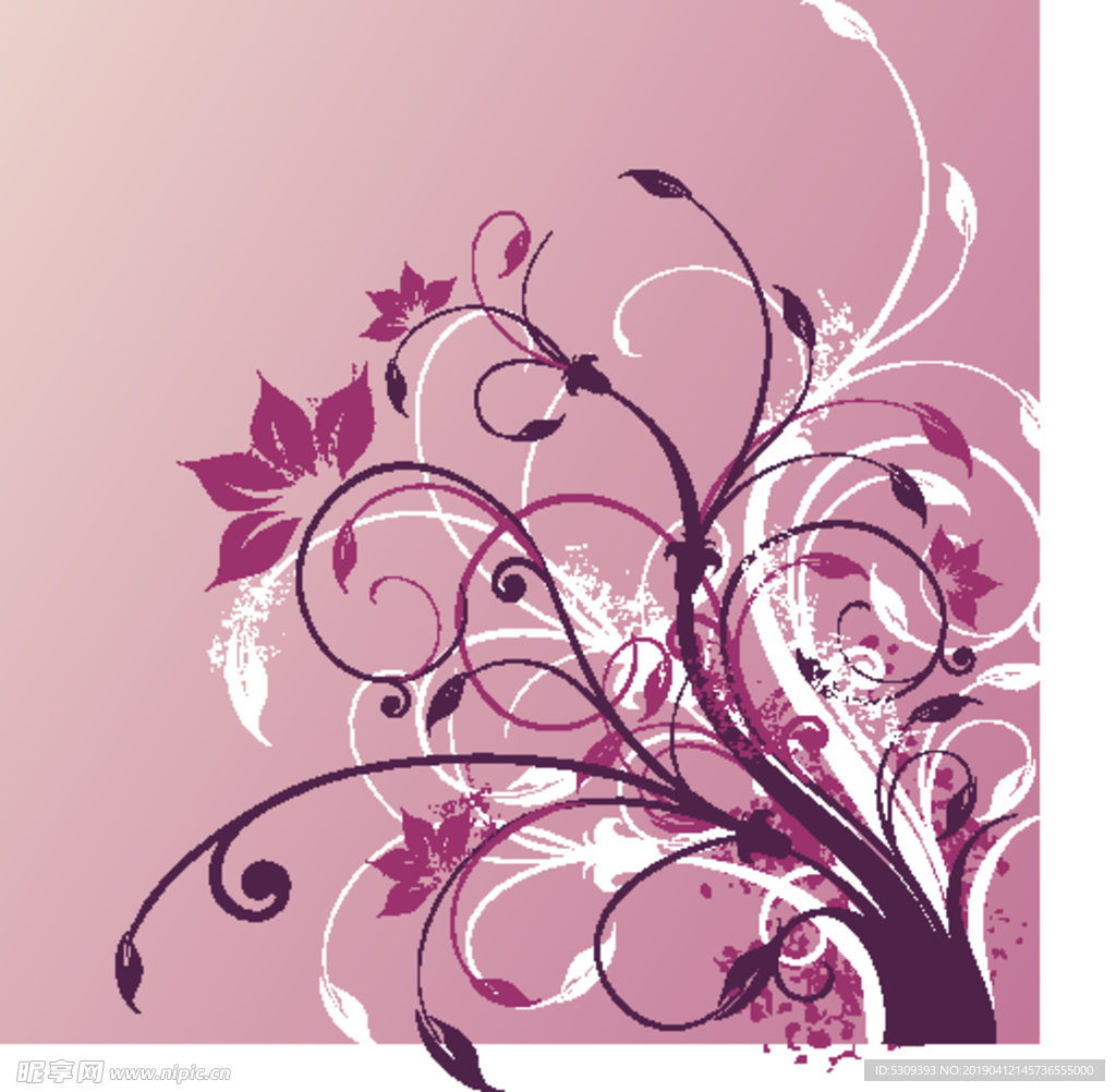 欧美花纹
