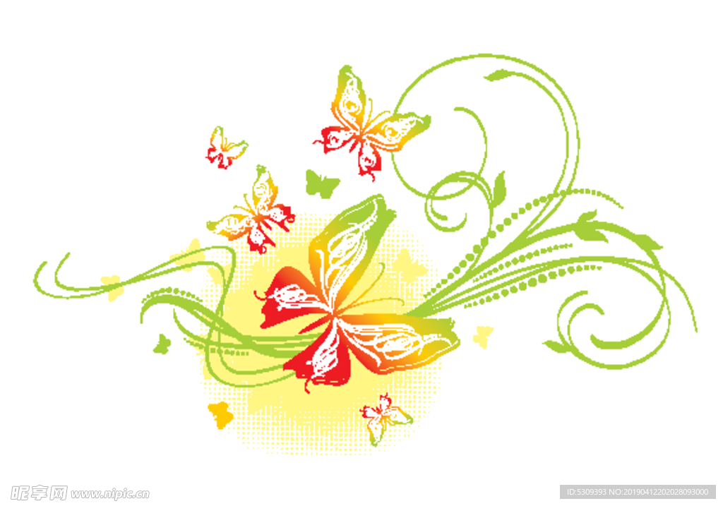 欧美花纹