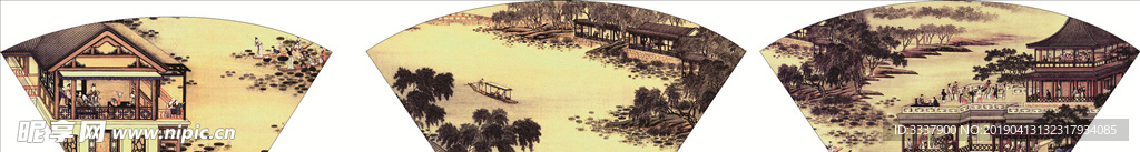 山水画  水墨画  餐厅装饰画