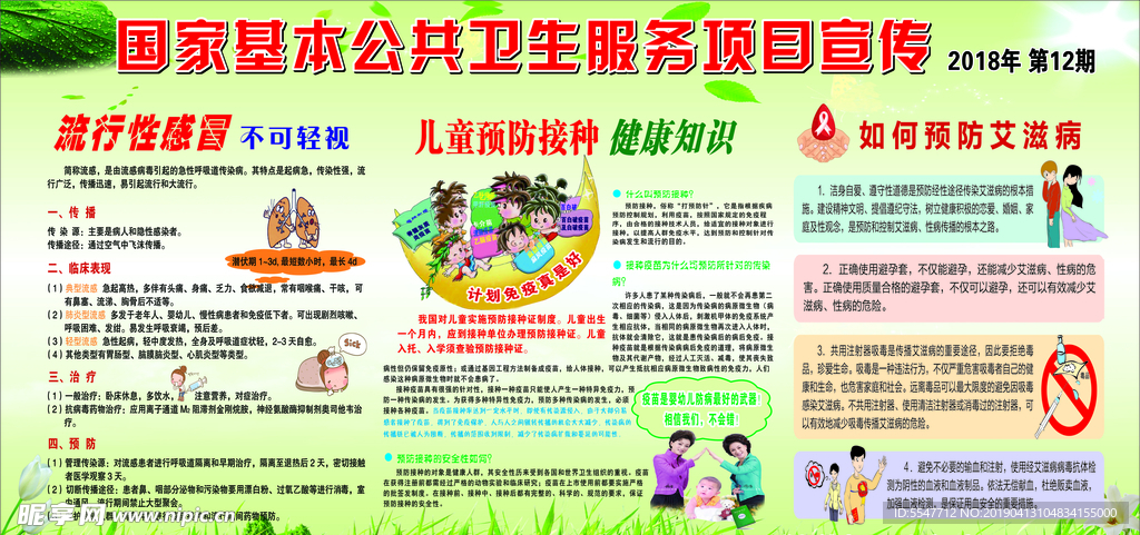 健康教育宣传栏
