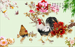 花开富贵 年年有余海报