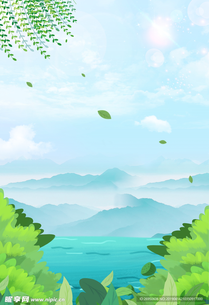 春天背景