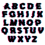 故障风字母