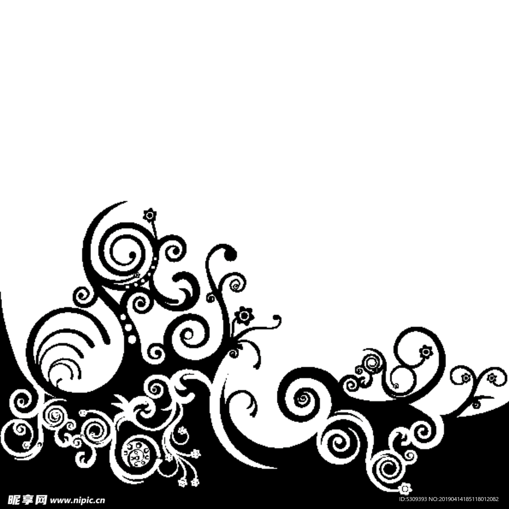 欧美花纹