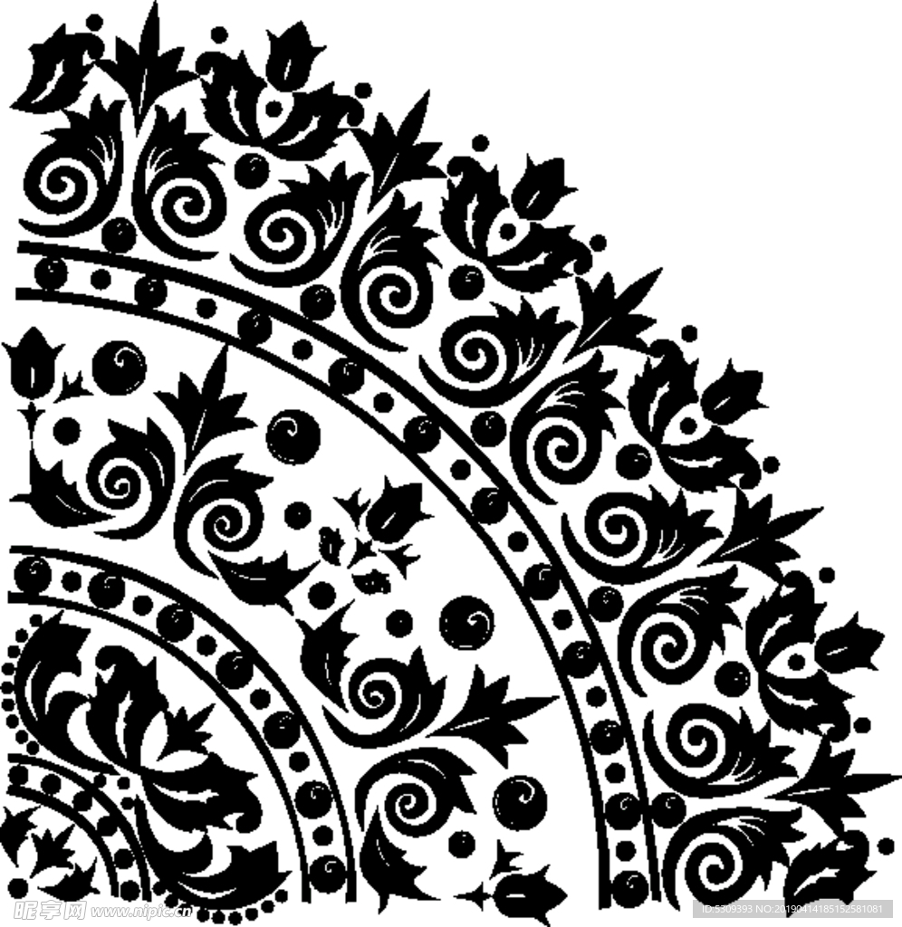 欧美花纹