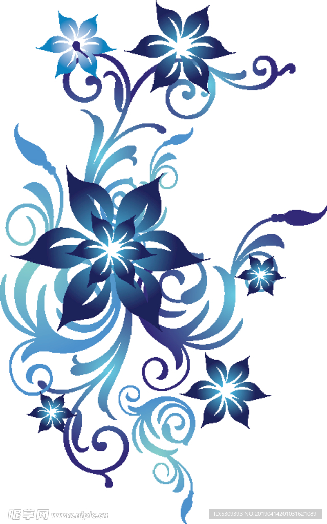 欧美花纹