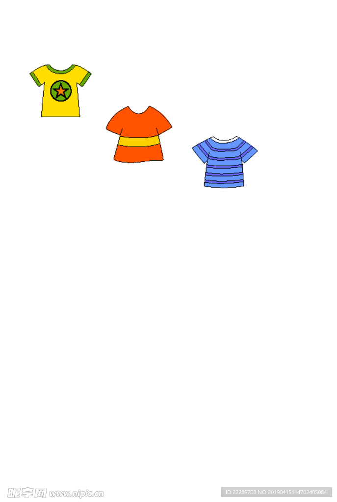 卡通衣服