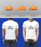 logo的服装样机