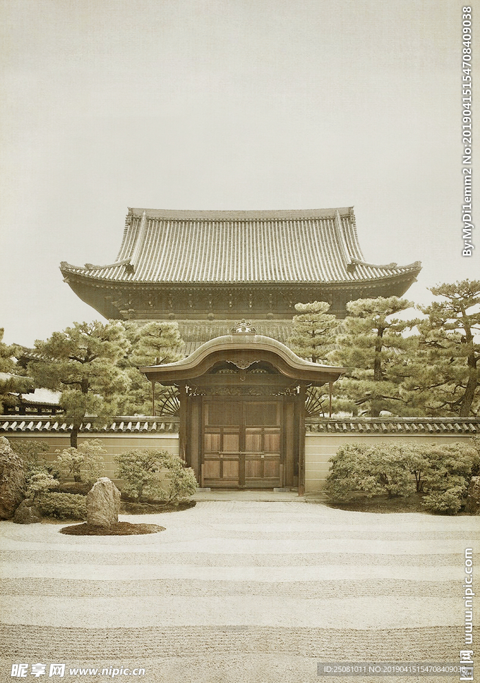 中国风庭院