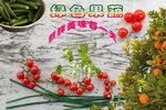 绿色果蔬