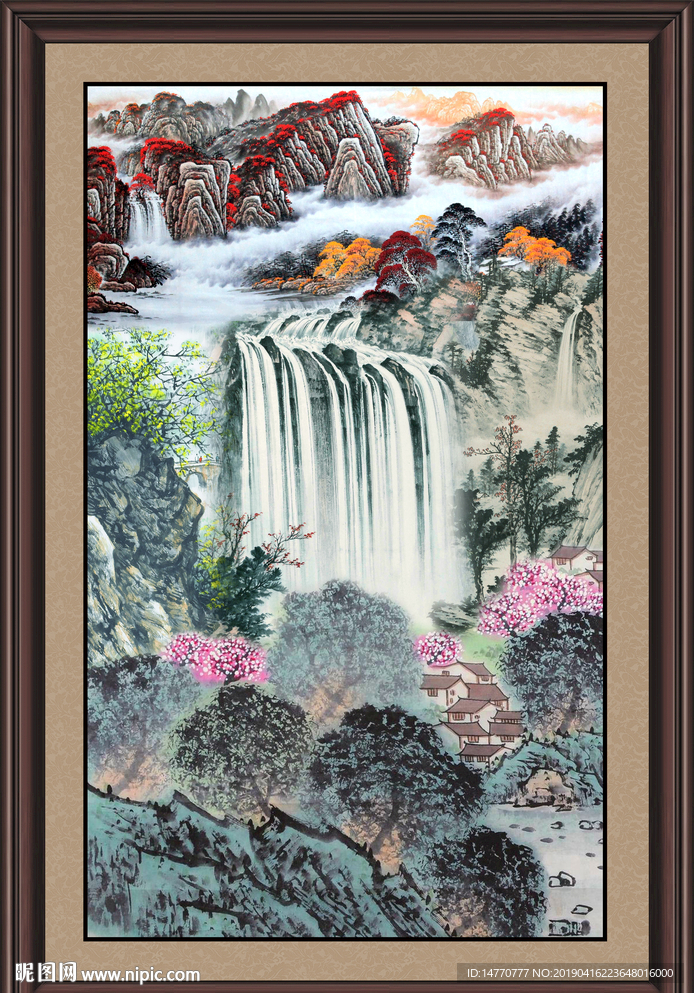国画山水画