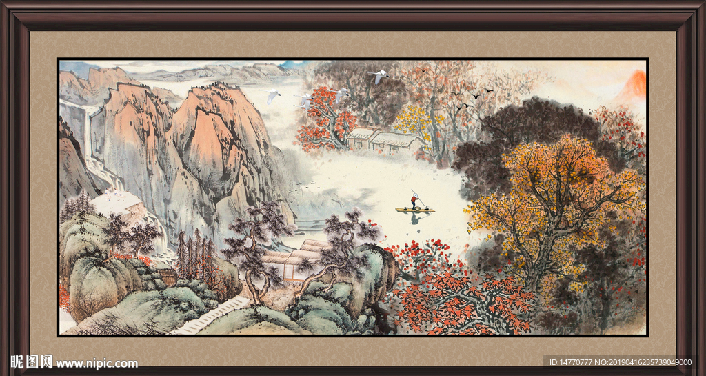 国画山水