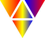 黄金比例三角logo
