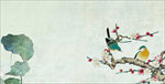 中国风山水图