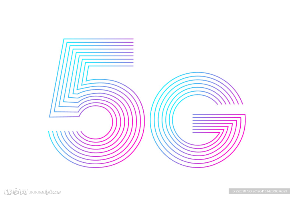 5G 字体