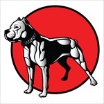 比特犬矢量素材