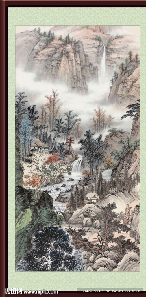 国画山水画