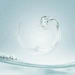 水珠 水面 水 水素材 气泡