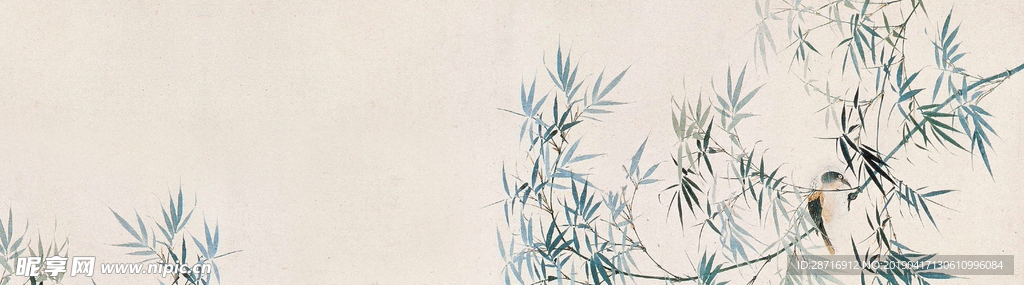 中国风山水画