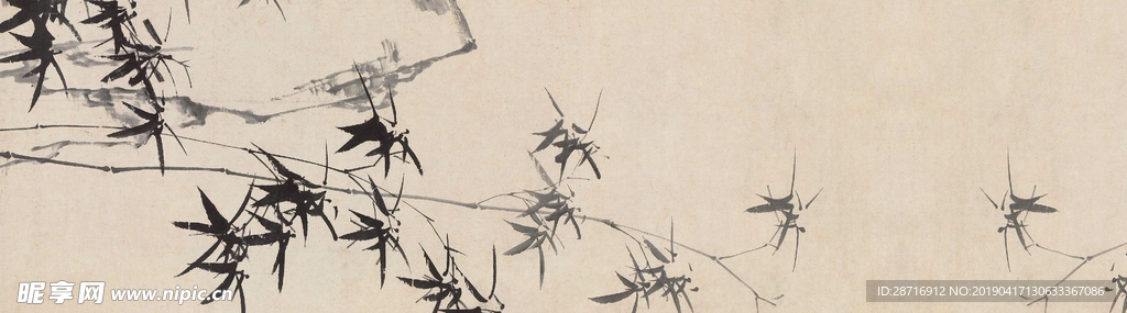 中国风山水画