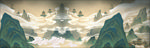 中国风山水画