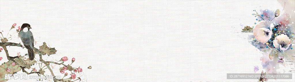 中国风山水画
