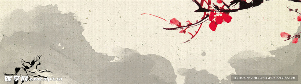 中国风山水画