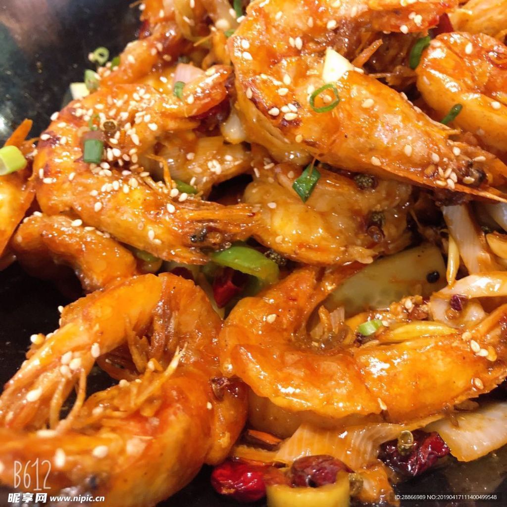美味大虾高清图片