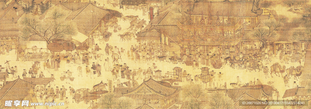 清明上河图-市集区