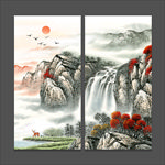 山水国画