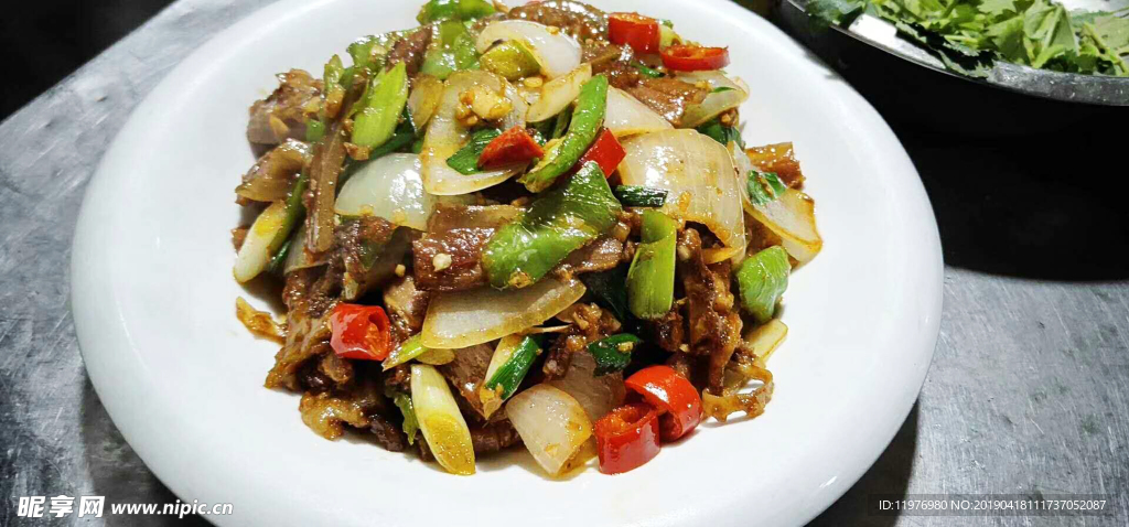 爆炒鹿肉