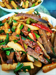 土豆条 肉丝