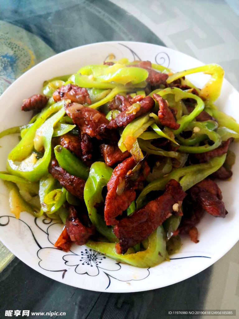 肉炒尖椒