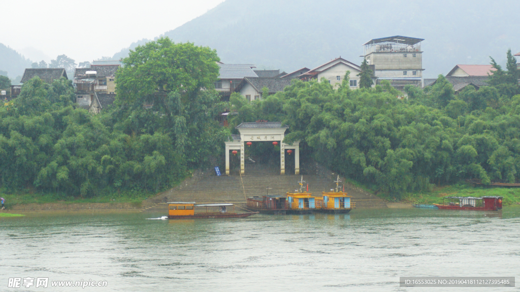 烟雨丹洲城