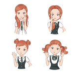 卡通女孩