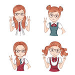 卡通女孩