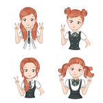 卡通女孩