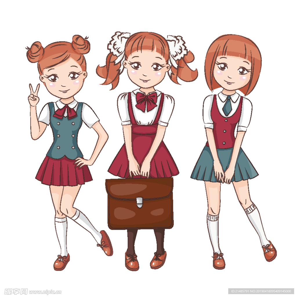 卡通女孩